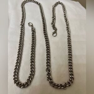 Replacement Heavy Duty Silver Chain New